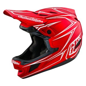 D4 AS COMPOSITE HELMET PINNED RED