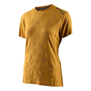 WOMENS LILIUM SS JERSEY JACQUARD HONEY