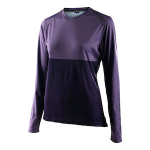 WOMENS LILIUM LS JERSEY BLOCK ORCHID / PURPLE