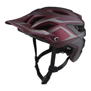 A3 Helmets: A3 AS HELMET JADE BURGUNDY