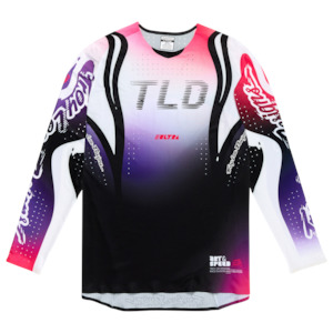 Moto Jersey: SE ULTRA JERSEY DRIP BLACK / PURPLE