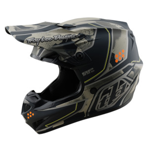 Moto Helmets: GP PRO HELMET TROOPER BLACK / CAPER