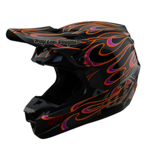 Moto Helmets: SE5 ECE COMPOSITE HELMET TORCHED BLACK / GRAY