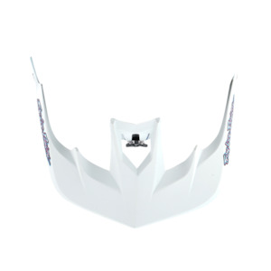 Bike Helmet Parts: STAGE VISOR TROOPER WHITE