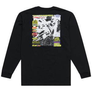 Sportswear Mens Sportswear: LONG SLEEVE TEE OVERLOAD BLACK