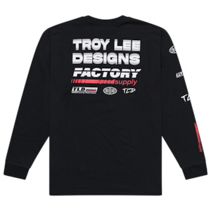 LONG SLEEVE TEE FACTORY BLACK