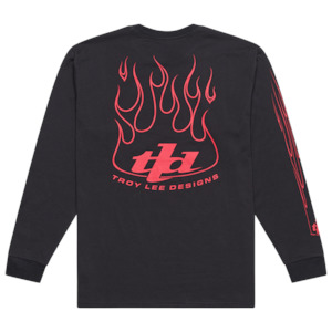Sportswear Mens Sportswear: LONG SLEEVE TEE TORCHED CARBON