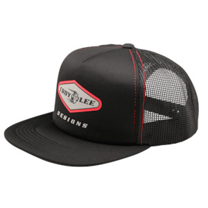 Sportswear Headwear: TRUCKER SNAPBACK CARB BLACK