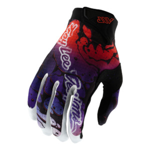 Moto Youth: YOUTH AIR GLOVE DRIP BLACK / PURPLE