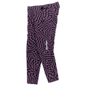 Bike Women: WOMENS LILIUM PANT TWISTED CHECKERS PURPLE