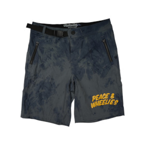 Bike Youth: YOUTH SKYLINE TRAIL SHORT SHELL WASHED OUT DARK CLOUD