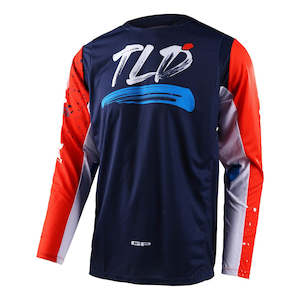 GP PRO JERSEY PARTICAL NAVY / ORANGE