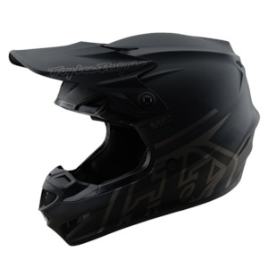 Moto Helmets: GP PRO HELMET MONO BLACK