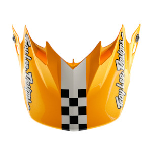 GP PRO VISOR FIFTY-50 WHITE / GOLD