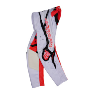 Moto Youth: YOUTH GP PRO PANT MEMBRANE WHITE / INFRA RED
