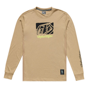 SKYLINE LONG SLEEVE RIDE TEE SCRUBBED TIMBER