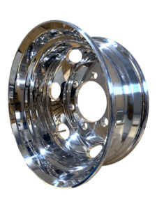 Alloy Wheels: 17.5 x 6.0 / 205PCD 6 holes 26mm Both Sides Polish