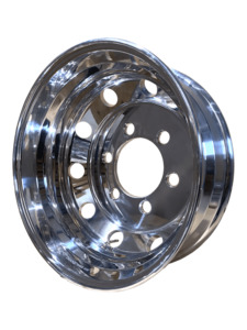 Alloy Wheels: 19.5 x 6 / 222.5PCD 6 holes ‘Budd’ 32mm Both Sides Polished