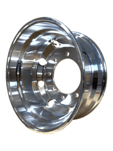 Alloy Wheels: 19.5 x 7.5 / 275PCD 8 holes 24mm Machined Finished
