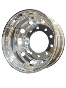 Alloy Wheels: 19.5 x 7.5 / 285PCD 10 holes 26mm Both Sides Polished