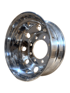 Alloy Wheels: 22.5 x 8.25 / 285PCD 8 holes 32mm Both Sides Polished