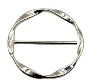 Scarves: Silver Buckle