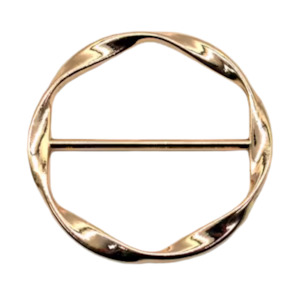 Scarves: Gold Buckle