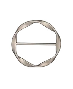 Matt Silver Buckle