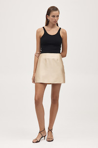 Marle Champagne Palmer Skirt