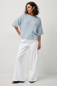 Women's Sweaters + Knitwear: Second Female Ice Water Wanda Knit O-Neck