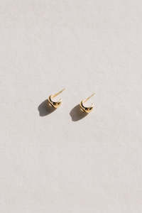 Gift Edit: Jasmin Sparrow Gold Marea Small Hoops