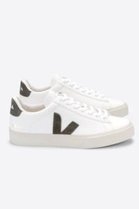 VEJA Extra White Kaki Campo Sneaker