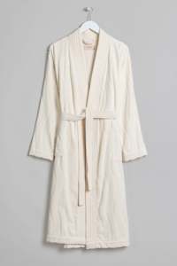 Baina Ivory Sulis Bath Robe