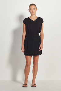 Juliette Hogan: Juliette Hogan Black Boyfriend Mini Skirt