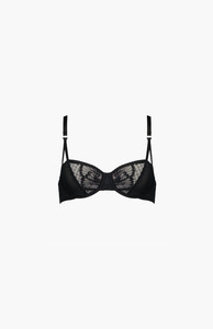 Ohen: Ohen Black The Demi Bra