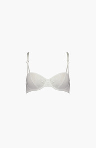 Ohen: Ohen White The Demi White Bra