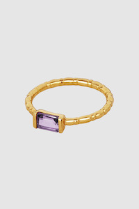 Rings 1: Temple Of The Sun Amethyst Gold Pia Ring
