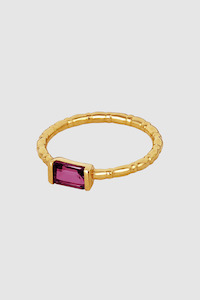 Rings 1: Temple Of The Sun Rhodolite Gold Pia Ring
