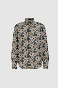 His Gift Edit: Fil Noir Taupe Treviso Shirt