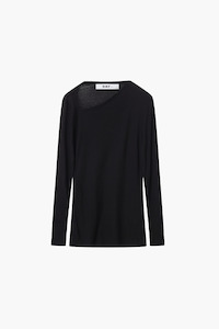 DAY Black Murray Soft Wool Top