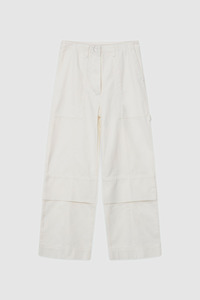 DAY Star White Scott Soft Canvas Twill  Pant