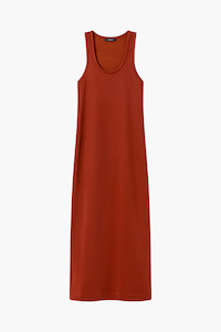 A.EMERY Rust The Ilka Knit Dress
