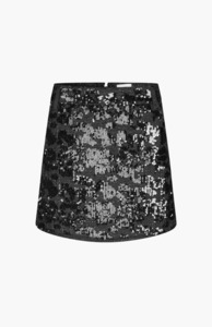 Womens Skirts: Second Female Black Flakes Skirt