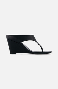Rebe Black Yvie Wedge