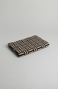 Baina Sand & Noir Saroma Bath Mat
