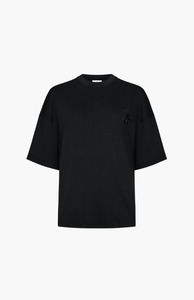 Harris Tapper Black Beaded Orchid T-Shirt