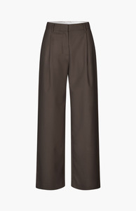Samsoe Samsoe: Samsøe Samsøe Black Coffee Saagneta Trousers