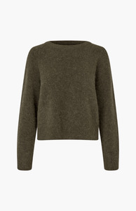 Samsoe Samsoe: Samsøe Samsøe Deep Forest Nor O-N Short Crewneck