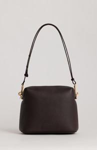 Yu Mei: Yu Mei Molasses Deer Nappa Ch'lita Bag