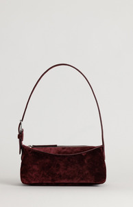 Yu Mei: Yu Mei Fire Suede Bobby Bag